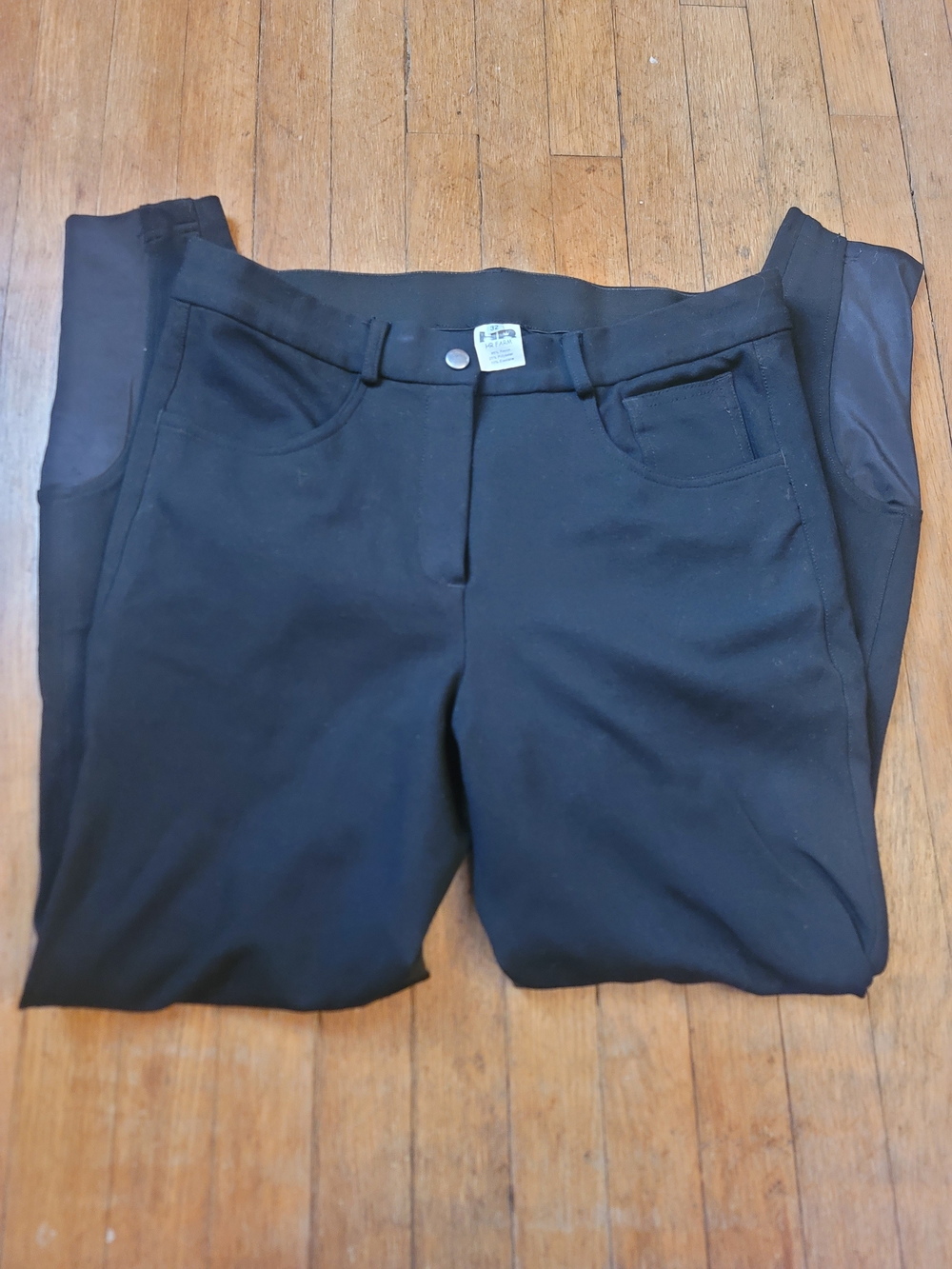 Black Women's HR Farm Riding Pants